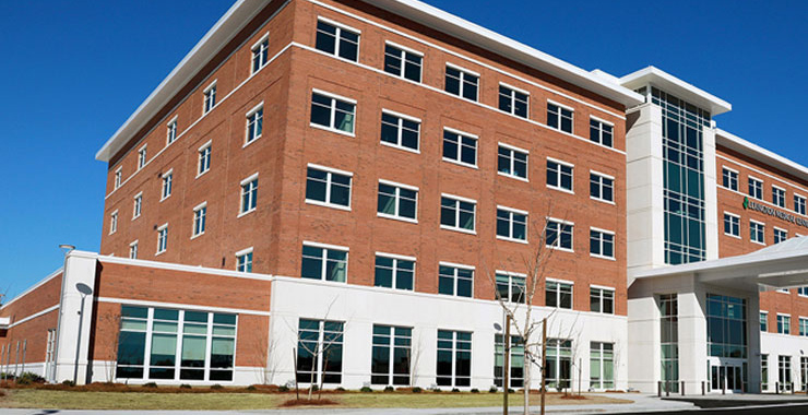 A doctors' office building.