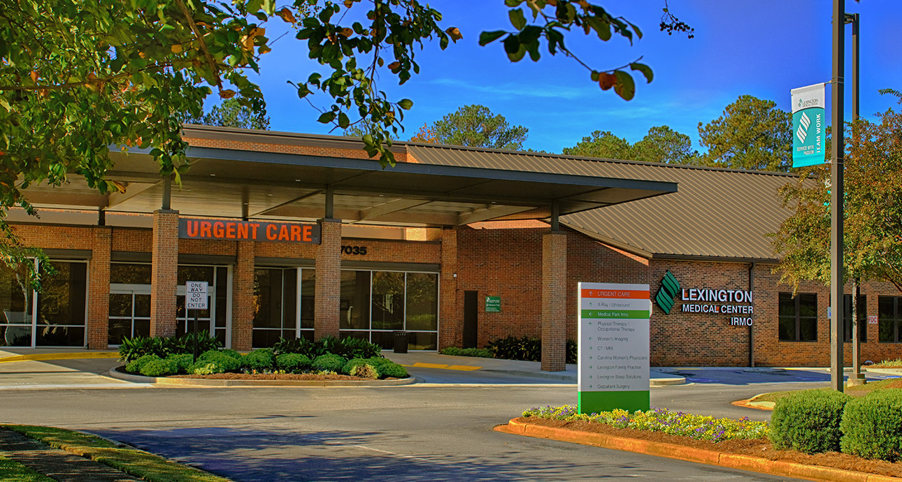 Lexington Health Irmo building exterior.
