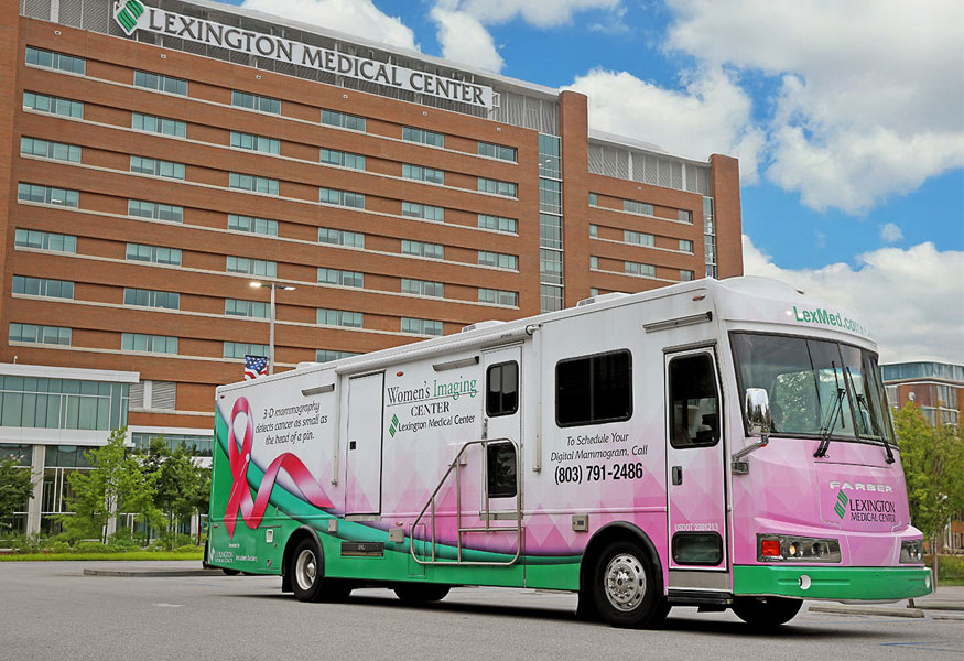 Lexington Health's mobile mammography van. 