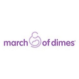 The March of Dimes logo.